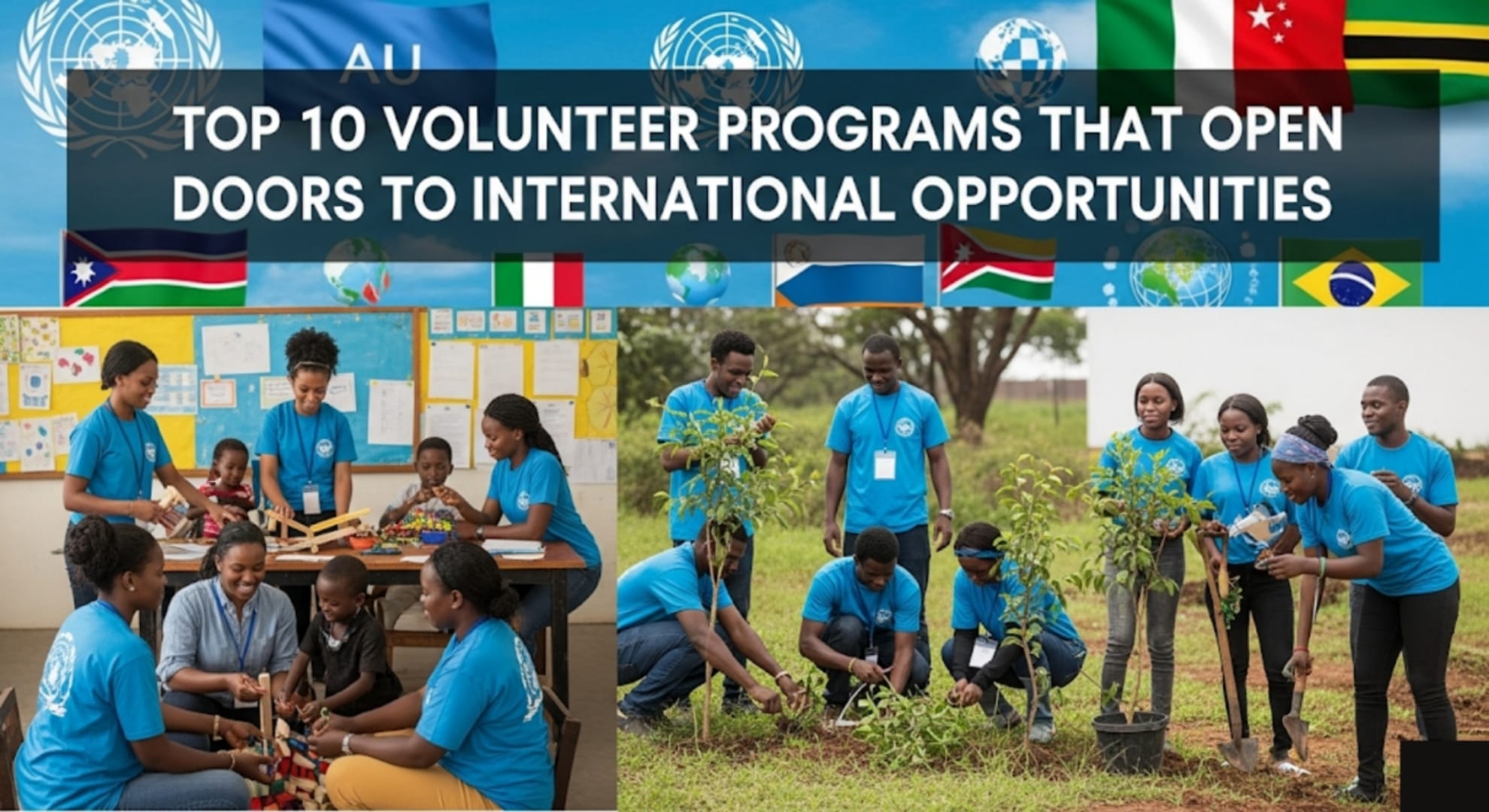 Top 10 Volunteer Programs That Open Doors to International Opportunities